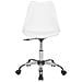 Sedia Da Scrivania Senza Braccioli Dakota Ii Bianca - Foto miniatura 4