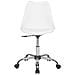 Sedia Da Scrivania Senza Braccioli Dakota Ii Bianca - Foto miniatura 5