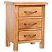 Comodini 2 Pz 40x30x54 Cm In Legno Massello Di Rovere - Foto miniatura 3