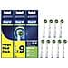 Testina per Spazzolino 9 Pezzi Oral B EB50-9 Cross Action Colore Bianco - Foto miniatura 1