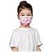 50 Mascherine Chirurgiche Filtranti per Bambini ad uso collettivo - 3 Strati In Tnt - Made In Italy - Colore Rosa - Foto miniatura 3