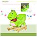 Dondolo Con Ruote A Forma Di Drago Per Bambini 18-36 Mesi - Verde - Foto miniatura 5
