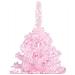Set Albero Natale Artificiale con LED e Palline Rosa 180 cm PVC - Foto miniatura 3