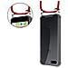 Catena Di Telefoni Cellulari Compatibile Con Apple Iphone 8 Plus / 7 Plus / 7s Plus In Rosso Rubino - Coperchio Protettivo In Silicone Con Anelli D'argento, Cinturino In Corda E Custodia Staccabile - Foto miniatura 5