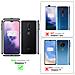 Custodia Compatibile Con Oneplus 7 In Nero Carbone - Coperchio Protettiva Con Chiusura Magnetica, Funzione Stand E Tasca Per Le Carte - Foto miniatura 2