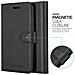 Custodia Compatibile Con Oneplus 7 In Nero Carbone - Coperchio Protettiva Con Chiusura Magnetica, Funzione Stand E Tasca Per Le Carte - Foto miniatura 6