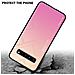 Custodia Compatibile Con Samsung Galaxy S10 5g In Giallo - Rosa - Coperchio Protettivo Bicolore In Vetro Temperato E Silicone Tpu - Foto miniatura 4