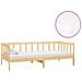 Divano Letto con Materasso 90x200 cm Legno Massello di Pino - Foto miniatura 2