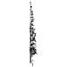 Albero Natale Artificiale Sottile a Metà Neve Fioccata 180 cm - Foto miniatura 6
