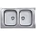 Lavello 86x50 2 Vasche Sa322 - Foto miniatura 1