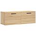Mobile A Parete Rovere Sonoma 100x36,5x35 Cm Legno Multistrato - Foto miniatura 2