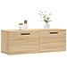 Mobile A Parete Rovere Sonoma 100x36,5x35 Cm Legno Multistrato - Foto miniatura 3