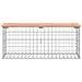 Panca Giardino Design Gabbione 103x31,5x42 cm Massello Douglas - Foto miniatura 3