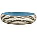 Lavabo Da Appoggio Multicolore Ovale 59x40x15 Cm Ceramica - Foto miniatura 3