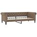Divano Letto Estraibile Materassi Cappuccino 90x200 Similpelle - Foto miniatura 8
