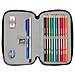 Astuccio Doppio Nerf Get Ready Nero 12.5 X 19.5 X 4 Cm (28 Pezzi) - Foto miniatura 5