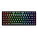 Pro Wireless Gaming Keyboard tastiera USB + RF Wireless + Bluetooth Nero - Foto miniatura 2
