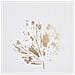 Set Di 2 Cuscini Goldenrod Velluto 45 X 45 Cm Bianco Trama Di Piante - Foto miniatura 6
