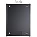 Armadio Rack 19'' RWM16U45BL a muro 16 unità sezione unica prof 600mm Colore Nero - Foto miniatura 5
