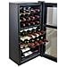 Cantinetta Vino HOM-NC-28B a Libera Installazione con Doppia Temperatura Capacità 28 Bottiglie Classe G Colore Nero - Foto miniatura 6