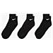 Calzini 3Pack Sx7677-010 Unisex Taglia L Colore Nero - Foto miniatura 2