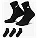 Calzini 3Pack Sx7677-010 Unisex Taglia L Colore Nero - Foto miniatura 1