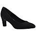 Black Classic Closed Pumps High Scarpe Con Tacco Tessile Scarpe Donna Nero Eu 38, 1-22418-41 001 - Foto miniatura 1