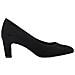 Black Classic Closed Pumps High Scarpe Con Tacco Tessile Scarpe Donna Nero Eu 38, 1-22418-41 001 - Foto miniatura 2