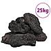 Rocce Vulcaniche 25 kg Nere 10-30 cm - Foto miniatura 1