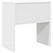 Scrivania Bianca Legno ingegnerizzato 70 x 40 x 76 cm Semplice - Foto miniatura 7