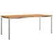 Set da Pranzo Giardino 7 Pezzi in Legno Massello di Acacia, Tavolo Pranzo Esterno  200x90x74.5 cm in Legno Massello di Acacia - Foto miniatura 5