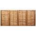 Set da Pranzo Giardino 7 Pezzi in Legno Massello di Acacia, Tavolo Pranzo Esterno  200x90x74.5 cm in Legno Massello di Acacia - Foto miniatura 8