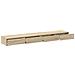 Cassetti per Letto  Rovere Sonoma 180x36,5x16,5 cm in Legno Ingegnerizzato - Foto miniatura 5