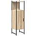 Set di mobili per il bagno con lo scaffale 4 pcs rovere sonoma - Foto miniatura 6