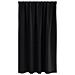 Tende con tende 2 pcs Nero 140x140cm Poliestere - Foto miniatura 4