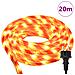Luce a corda con 480 LED Bianco caldo 20 m PVC - Foto miniatura 3