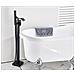 Rubinetto per vasca da bagno indipendente, Blackswan, Cascada tipo M53, modello nero opaco, misura 104 cm - Foto miniatura 3