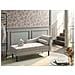 Chaise Longue Versione Destra Yvoire Tessuto Beige - Foto miniatura 1