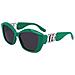 Occhiali Kl6102s-300. Occhiali Da Sole, Colore Verde. Donna. - In ordine - Foto miniatura 5