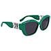 Occhiali Kl6102s-300. Occhiali Da Sole, Colore Verde. Donna. - In ordine - Foto miniatura 7