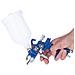 Pistola A Spruzzo Hvlp Con 4 Ugelli (1,4 1,7 2,0 2,5) - Serbatoio 600ml | Regolazione Aria, Vernice, Flusso | Vernici Acriliche E Acqua - Foto miniatura 5