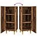 Credenza Legno vecchio 34,5 x 34 x 90 cm Legno multistrato - Foto miniatura 8