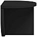 Scaffale da parete 2 pcs Nero 38 x 19 x 19 cm Legno multistrato - Foto miniatura 7