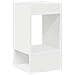 Tavolino 2 pcs Bianco 30 x 30 x 56 cm Legno multistrato - Foto miniatura 5
