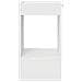 Tavolino 2 pcs Bianco 30 x 30 x 56 cm Legno multistrato - Foto miniatura 6