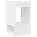 Tavolino 2 pcs Bianco 30 x 30 x 56 cm Legno multistrato - Foto miniatura 8