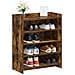 Mobile per scarpe Rovere Fumo 73,5 x 36 x 92 cm - Foto miniatura 2