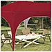 Tenda per feste a pop-up 575 x 288 x 245 cm Borgogna - Foto miniatura 3