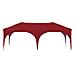 Tenda per feste a pop-up 575 x 288 x 245 cm Borgogna - Foto miniatura 5