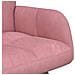 Sofa a Due Posti Rosa 115 x 61 x 87 cm Velluto - Foto miniatura 7